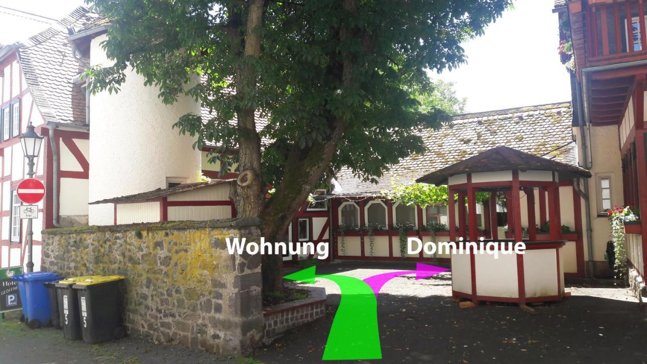 Historische Ferienwohnung Mit Kamin In Lich Esterno foto